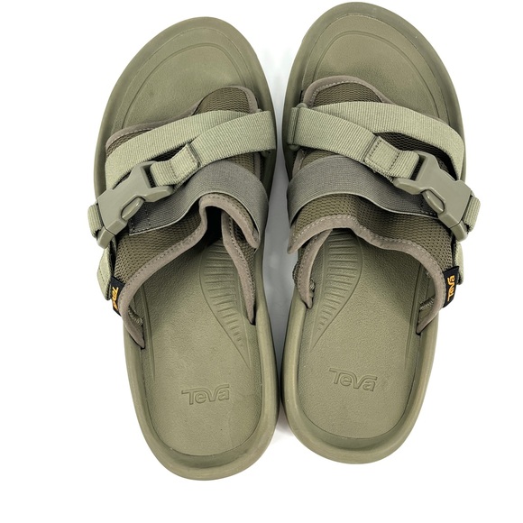 Teva Hurricane Verge Slide Green Women's Size 9 Sandals - Picture 6 of 9